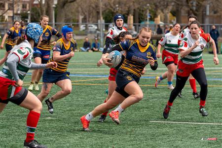 RQ 2024 - Match Pré-Saison - Rugby Club Montréal (10) vs (41) Town of Mount Royal - F