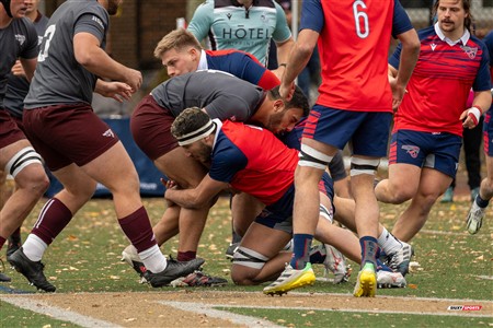 RSEQ 2024 - Finale Rugby Univ Masc - ETS (19) vs (14) Ottawa - 1 Mi-Temps Reel A