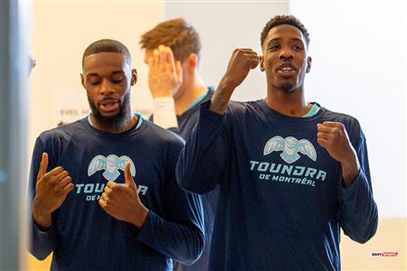 Levi Londole - Basketball - BSL - Montreal Toundra vs Kitchener Titans - Before Game - Montreal - Kitchener Waterloo