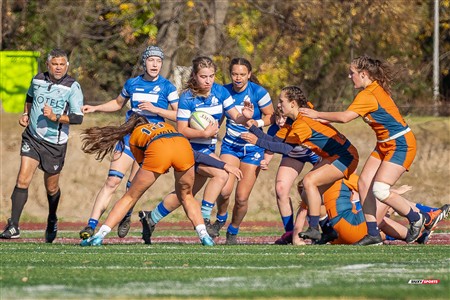 RSEQ 2024 - Démi Finale Rugby Fem Cegep - André Laurendeau (31) vs (43) Dawson