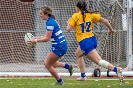 RSEQ 2024 - Final Rugby Fem CEGEP - John Abbott (12) vs (21) Dawson - Second Half