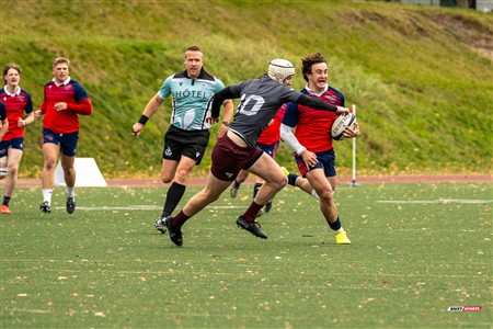 RSEQ 2024 - Finale Rugby Univ Masc - ETS (19) vs (14) Ottawa - 2 Mi-Temps Reel A