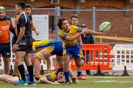 RSEQ 2024 - Final Rugby Masc CEGEP - John Abbott (48) vs (18) André Laurendeau - First Half