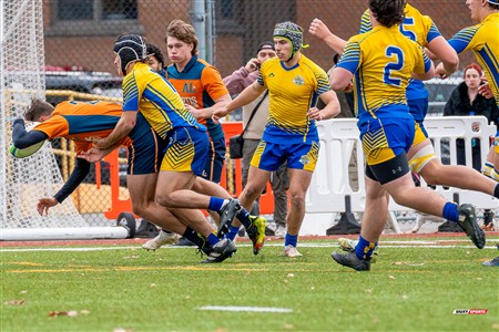 RSEQ 2024 - Final Rugby Masc CEGEP - John Abbott (48) vs (18) André Laurendeau - Second Half