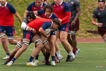 RSEQ 2024 - Finale Rugby Univ Masc - ETS (19) vs (14) Ottawa - 1 Mi-Temps Reel B