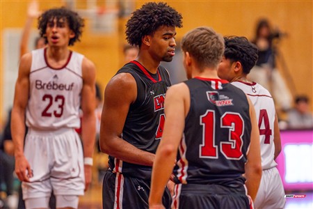 RSEQ 2024 Basketball M D1 - Brébeuf (92) vs (77) É.Montpetit - 1st half