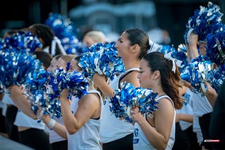 RSEQ 2024 Cherleeding Carabins - Match de Football contre le Vert-et-Or