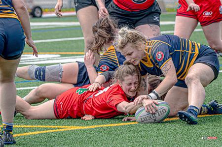 RQ 2024 - SUPER LIGUE F - TMR (5) - (74) CLUB DE RUGBY DE QUÉBEC -  Reel 2