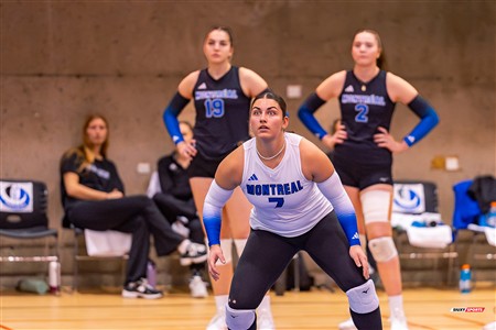 RSEQ 2024 Volleyball Fém - Université de Montréal (3) vs (2) UQAM - Reel 1