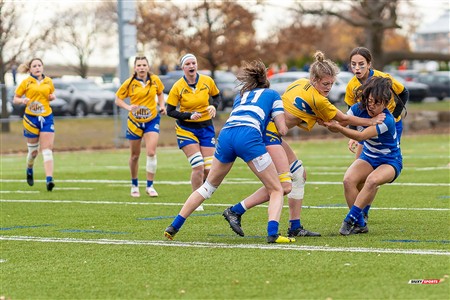 RSEQ 2024 - Final Rugby Fem CEGEP - John Abbott (12) vs (21) Dawson - Second Half