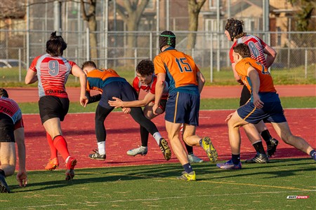 RSEQ 2024 - Démi Finale Rugby Masc Cegep - André Laurendeau (50) vs (20) Vanier
