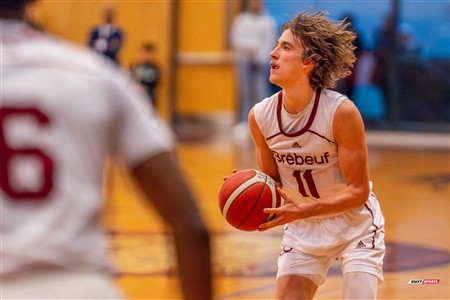 RSEQ 2024 Basketball M D1 - Brébeuf (92) vs (77) É.Montpetit - 1st half