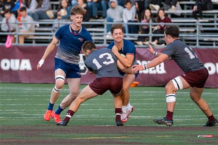 RSEQ 2024 - Rugby Univ. Masc - Ottawa U (18) vs (16) ETS - 1st Half