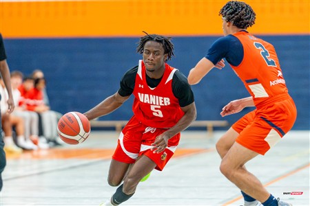 RSEQ 2024 - Basketball M D2 - André Laurendeau (74) vs (81) Vanier - 2nd half