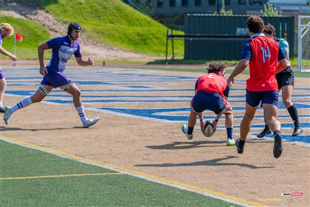 RSEQ 2024 - Rugby Univ. Masc - ETS (43) vs (10) Bishop's - 1st Half