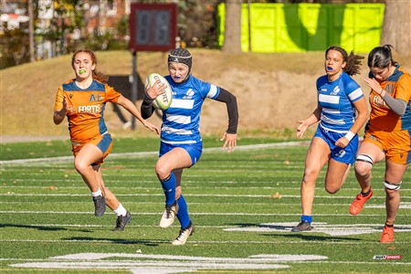 RSEQ 2024 - Démi Finale Rugby Fem Cegep - André Laurendeau (31) vs (43) Dawson