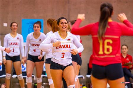 RSEQ - 2024 Volley F - Demi-finale - U de Montréal (3) vs (1) U Laval