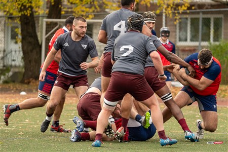 RSEQ 2024 - Finale Rugby Univ Masc - ETS (19) vs (14) Ottawa - 2 Mi-Temps Reel B