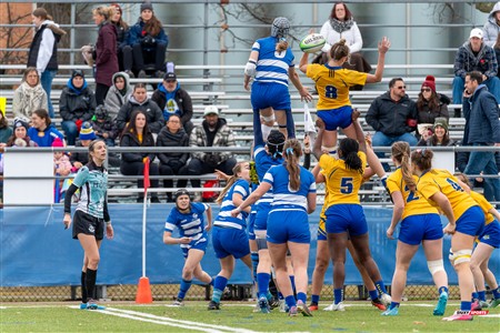 RSEQ 2024 - Final Rugby Fem CEGEP - John Abbott (12) vs (21) Dawson - First Half