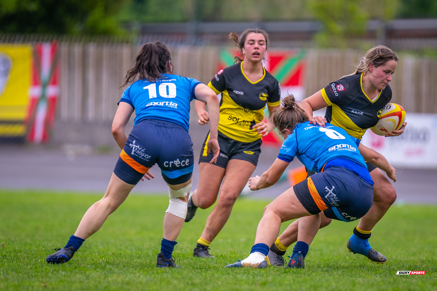  Getxo Artea Rugby Taldea - Pinguinas Rugby Burgos - Rugby - FER 2024 - DHB F - GETXO NESKAK RT (29) VS (10) Pinguinas Burgos (#FER24GETPIN05) Photo by: Fredy Monfoto | Siuxy Sports 2024-05-12