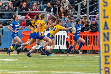 RSEQ 2024 - Final Rugby Fem CEGEP - John Abbott (12) vs (21) Dawson - First Half