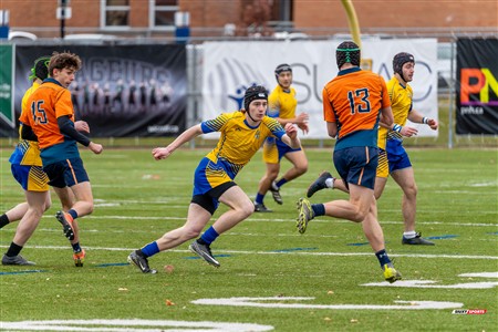 RSEQ 2024 - Final Rugby Masc CEGEP - John Abbott (48) vs (18) André Laurendeau - First Half