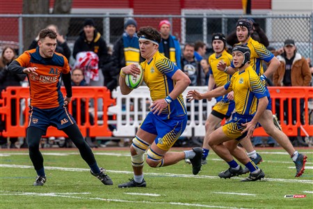 RSEQ 2024 - Final Rugby Masc CEGEP - John Abbott (48) vs (18) André Laurendeau - First Half