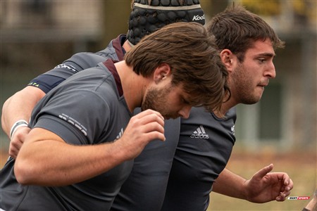 RSEQ 2024 - Finale Rugby Univ Masc - ETS (19) vs (14) Ottawa - 1 Mi-Temps Reel A