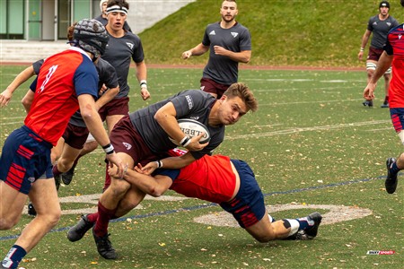 RSEQ 2024 - Finale Rugby Univ Masc - ETS (19) vs (14) Ottawa - 2 Mi-Temps Reel A