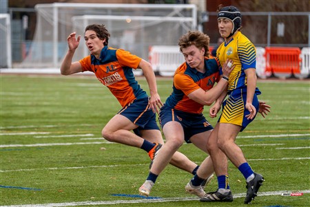 RSEQ 2024 - Final Rugby Masc CEGEP - John Abbott (48) vs (18) André Laurendeau - First Half