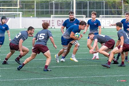 RSEQ 2024 - Rugby Univ. Masc - Ottawa U (18) vs (16) ETS - 1st Half