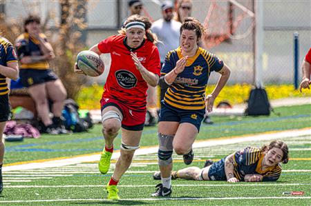 RQ 2024 - SUPER LIGUE F - TMR (5) - (74) CLUB DE RUGBY DE QUÉBEC -  Reel 2