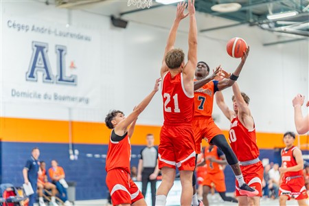RSEQ 2024 - Basketball M D2 - André Laurendeau (74) vs (81) Vanier - 1st half