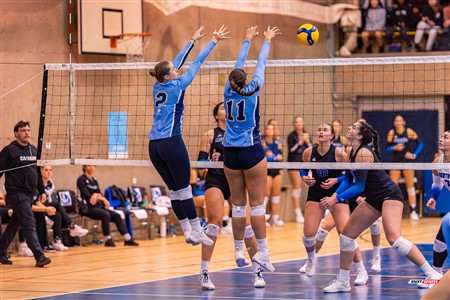RSEQ 2024 Volleyball Fém - Université de Montréal (3) vs (2) UQAM - Reel 1