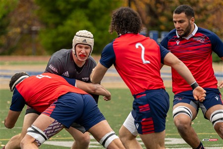 RSEQ 2024 - Finale Rugby Univ Masc - ETS (19) vs (14) Ottawa - 1 Mi-Temps Reel A