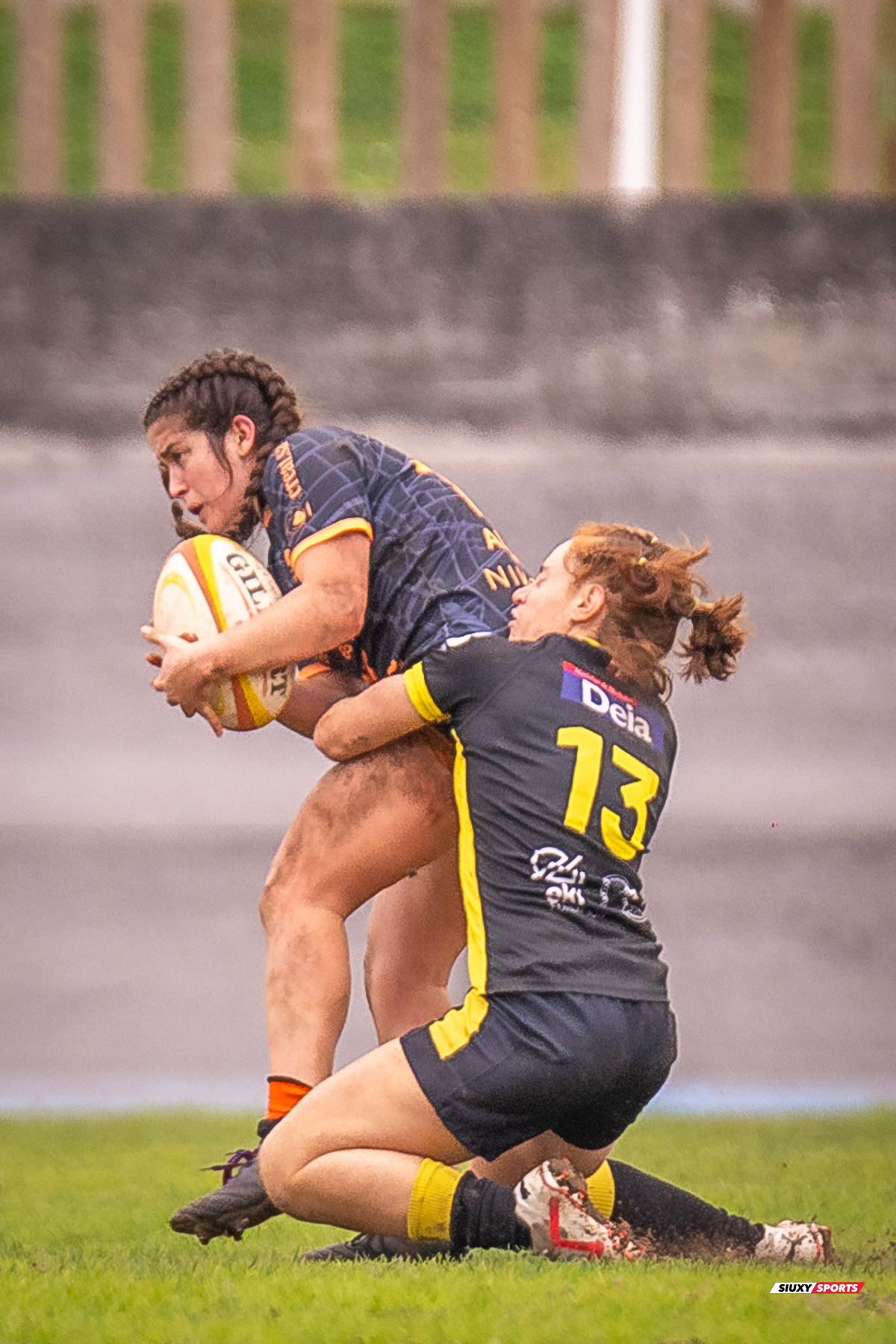  Getxo Artea Rugby Taldea - Club de Rugby Les Abelles - Rugby - FER 2024 - DHB F - Getxo Neskak Rt (19) vs (10) Les Abelles (#FER24DHBGNABE02) Photo by: Fredy Monfoto | Siuxy Sports 2024-02-04