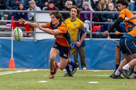 RSEQ 2024 - Final Rugby Masc CEGEP - John Abbott (48) vs (18) André Laurendeau - First Half