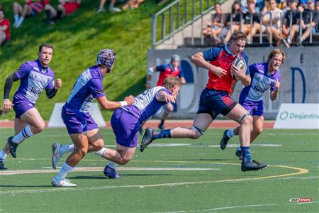 RSEQ 2024 - Rugby Univ. Masc - ETS (43) vs (10) Bishop's - 1st Half