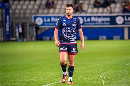 Romain Trouilloud - Rugby - FFR - 2024 PRO D2 - FC Grenoble (55) vs (10) Aurillac - FC Grenoble Rugby - Stade Aurillacois