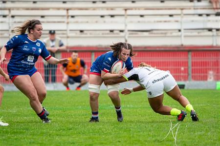 FFR 2024 Élite 1 F - FC Grenoble Amazones (23) vs (17) Stade Toulousain