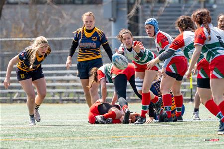 RQ 2024 - Match Pré-Saison - Rugby Club Montréal (10) vs (41) Town of Mount Royal - F