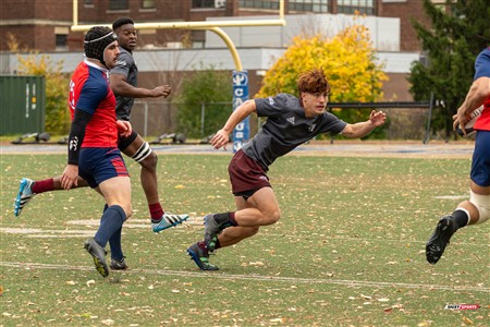 RSEQ 2024 - Finale Rugby Univ Masc - ETS (19) vs (14) Ottawa - 1 Mi-Temps Reel A