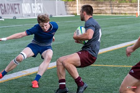 RSEQ 2024 - Rugby Univ. Masc - Ottawa U (18) vs (16) ETS - 1st Half