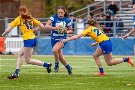 RSEQ 2024 - Final Rugby Fem CEGEP - John Abbott (12) vs (21) Dawson - First Half