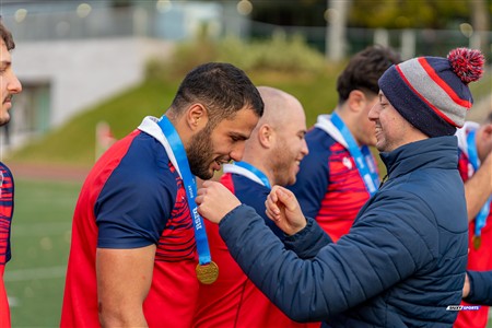 RSEQ 2024 - Finale Rugby Univ Masc - ETS vs Ottawa - Medailles ETS