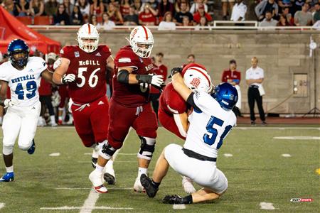RSEQ 2024 Football - McGill Redbirds (8) vs (47) Université de Montréal Carabins