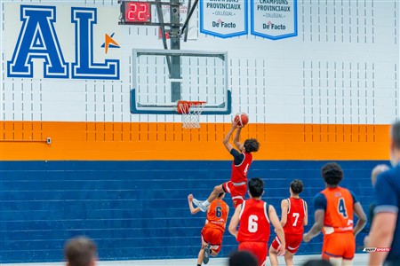 RSEQ 2024 - Basketball M D2 - André Laurendeau (74) vs (81) Vanier - 1st half