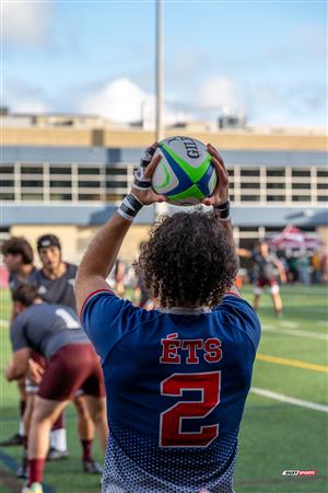 RSEQ 2024 - Rugby Univ. Masc - Ottawa U (18) vs (16) ETS - 1st Half