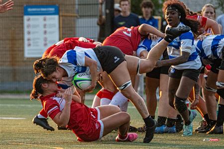 RSEQ 2024 - Rugby Univ F - Université de Montréal (41) vs (7) McGill University