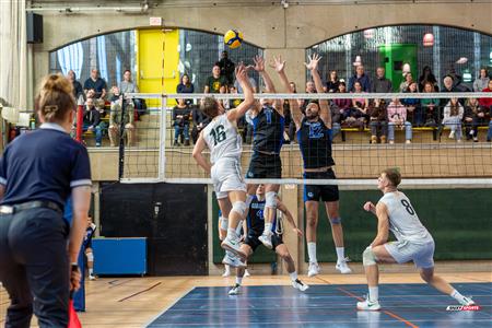 RSEQ - 2024 VOLLEY M - U DE MONTRÉAL (1) VS (3) U DE SHERBROOKE - Reel 1